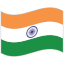 Flag of India with tricolor design