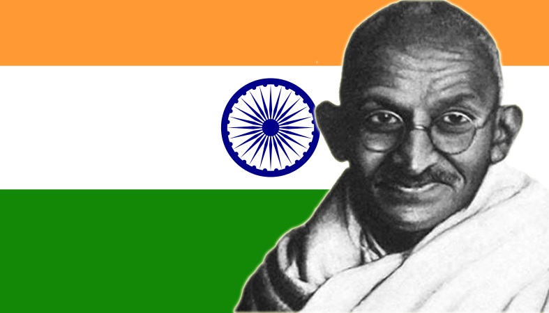 Portre of Mahatma Gandhi